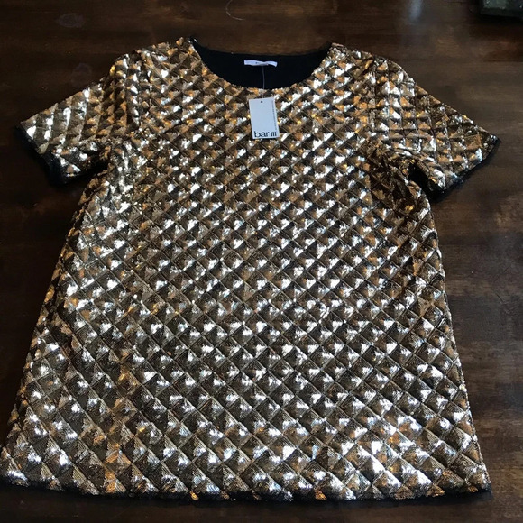 NWT Bar 3 blouse Sz medium - Picture 1 of 9